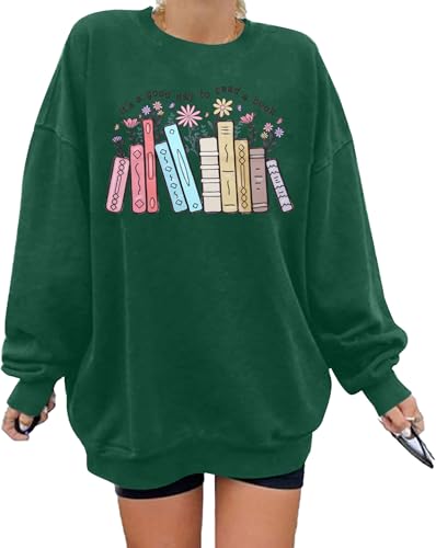 ALLTB Book Sweatshirts Women It’s a Good Day to Read
