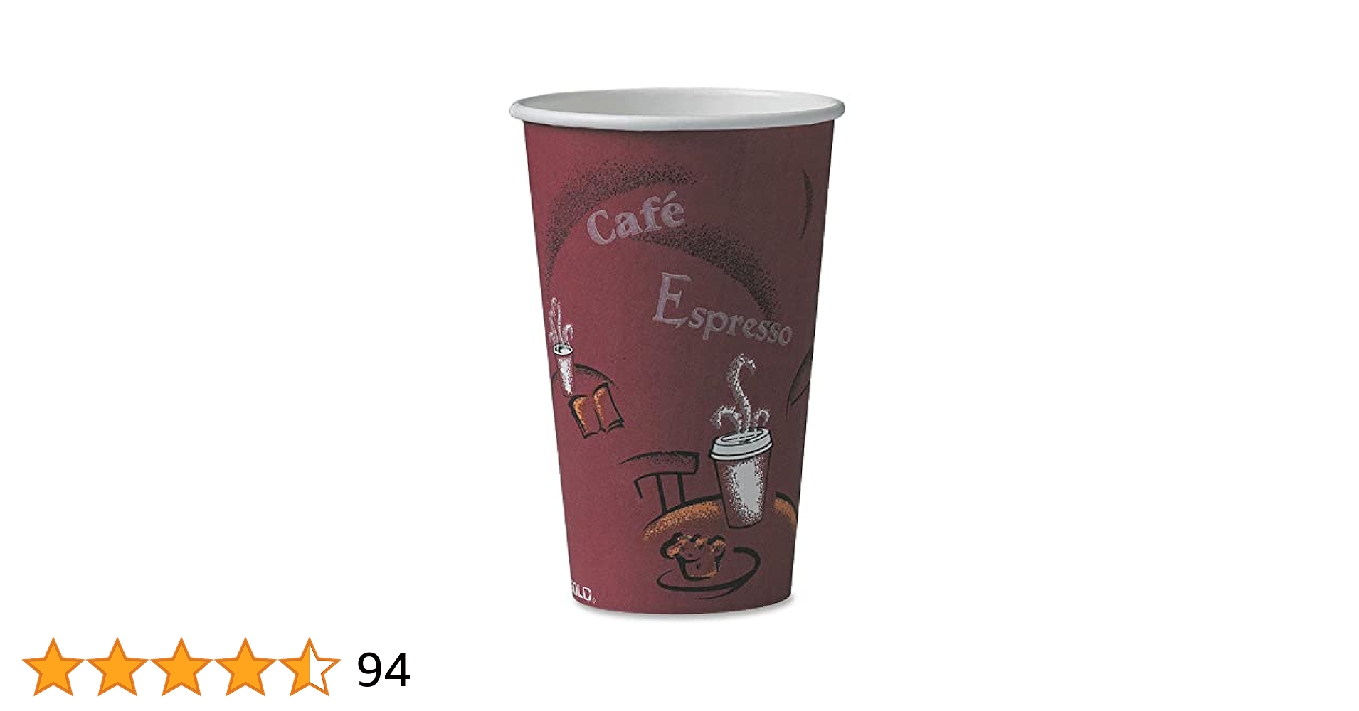 【Cooper Brothers】 ファルコンとマスカロン ティーセット 4点 Amazon.com: SOLO Cup Company 316SI Bistro Design Hot Drink