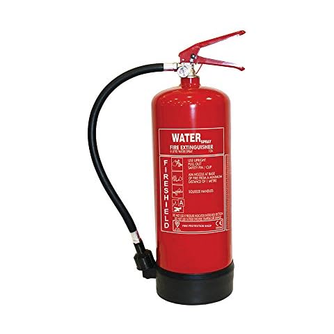 Water Fire Extinguisher - 6Ltr Water Extinguisher Fireshield PRO Cover