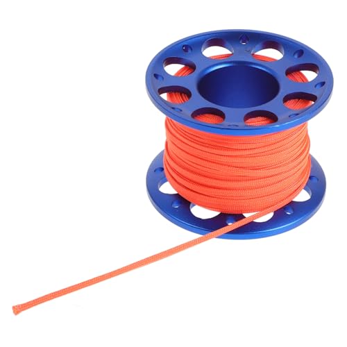 CORHAD 1set Compact Diving Spool Finger Reel Line Lightweight and Easy to Use for Scuba Diving Snorkeling and Surfing Line Management Tool for Underwater Adventures