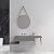 Soulscrafts Italian White Carrara Marble 4 Inch Hexagon Mosaic Tile Matte for Kitchen Backsplash Bathroom Wall & Floor Tile 5 Sheets/Box