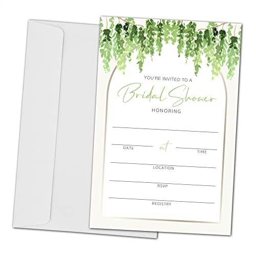 ZEDEV Einladungskarten Bridal-008, 25 Stück