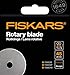 Produktbild Original Fiskars Ersatzklinge, Titan-Rollklinge für gerade Schnitte, Inkl. Klingenablage, Ø 45 mm, Stahl mit Titan-Beschichtung, 1066043