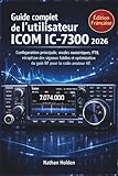  Guide complet de l\'utilisateur ICOM IC-7300 2026: Configuration principale, modes numériques, FT8, réception des signaux faibles et optimisation du gain RF pour la radio amateur HF