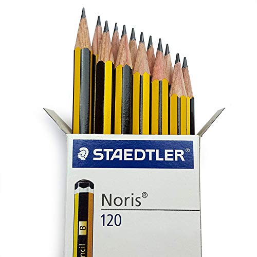 Staedtler Noris 120 Premium Office Pencils - B Grade [Box of 12]