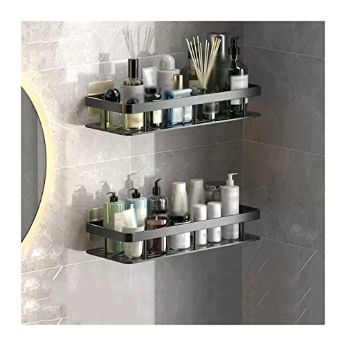 Estantes de baño de metal con doble capa organizador de cocina multifuncional 2