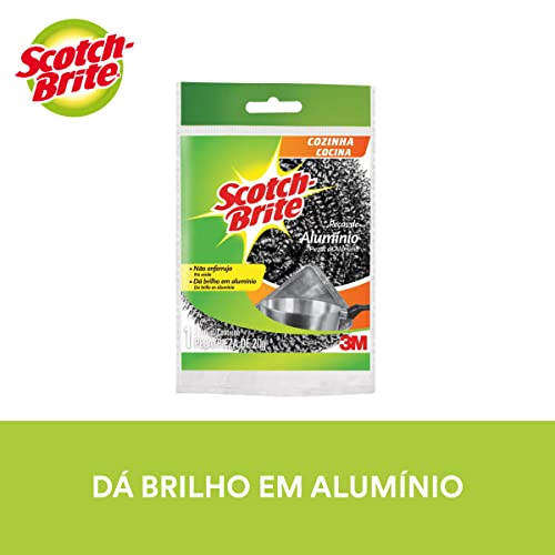 Scotch-Brite, 3M, Esponja Metálica, 1 Unidade