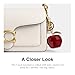 Coach Small Apple Bag Charm