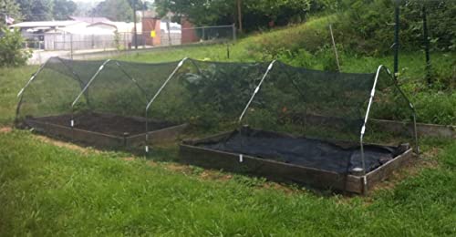 Agfabric 40% Sun Shade Cloth Cover With Clips For Plants 6’ X 12’, Black #TOP3