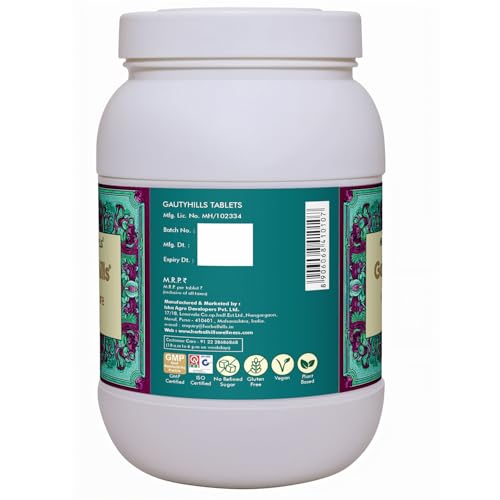 Image of Herbal Hills Gautyhills Tablets (900 Tablets (Pack of 1))