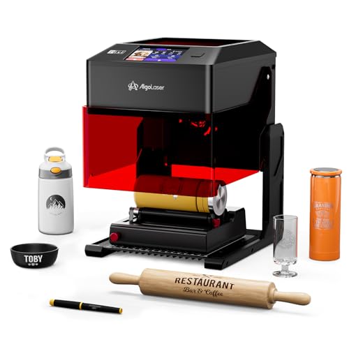 Pixi 10W Laser Engraver Machine - Laser Engraver with Rotary Kit for Tumblers Bottles Cylindrical...