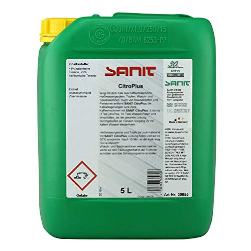SANIT - CitroPlus Kalklöser - 5l Kanister