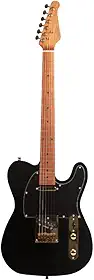 Guitarra Elétrica Telecaster Black Gold com Corpo Alder e Braço Roasted Maple