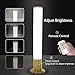 Light Therapy Lamp 10000 Lux, Happy Sun Lamp UV-Free with 3 Color Temperatures, Adjustable Brightness, Timer & Memory Function, Bright Sunlight Lamps, Full Spectrum Light Perfect for Home, Office
