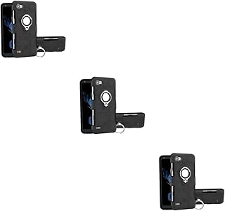 PartyKindom 3 Peças Capas De Telefone Modernas Capa De Telefone Resistente Capa De Telefone Elegante Capa De Telefone Preta Capa De Telefone Q Capa De Telefone Três Em Um Capa De Telefone