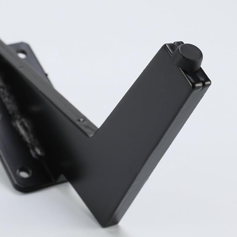 AVIMYA 2Pcs/Set Metal Furniture Legs 145/165mm Black Sickle Table Cabinets feet Sofa Bed TV Cabinet Legs Inclined Furniture feet (Color : 14.5 cm)