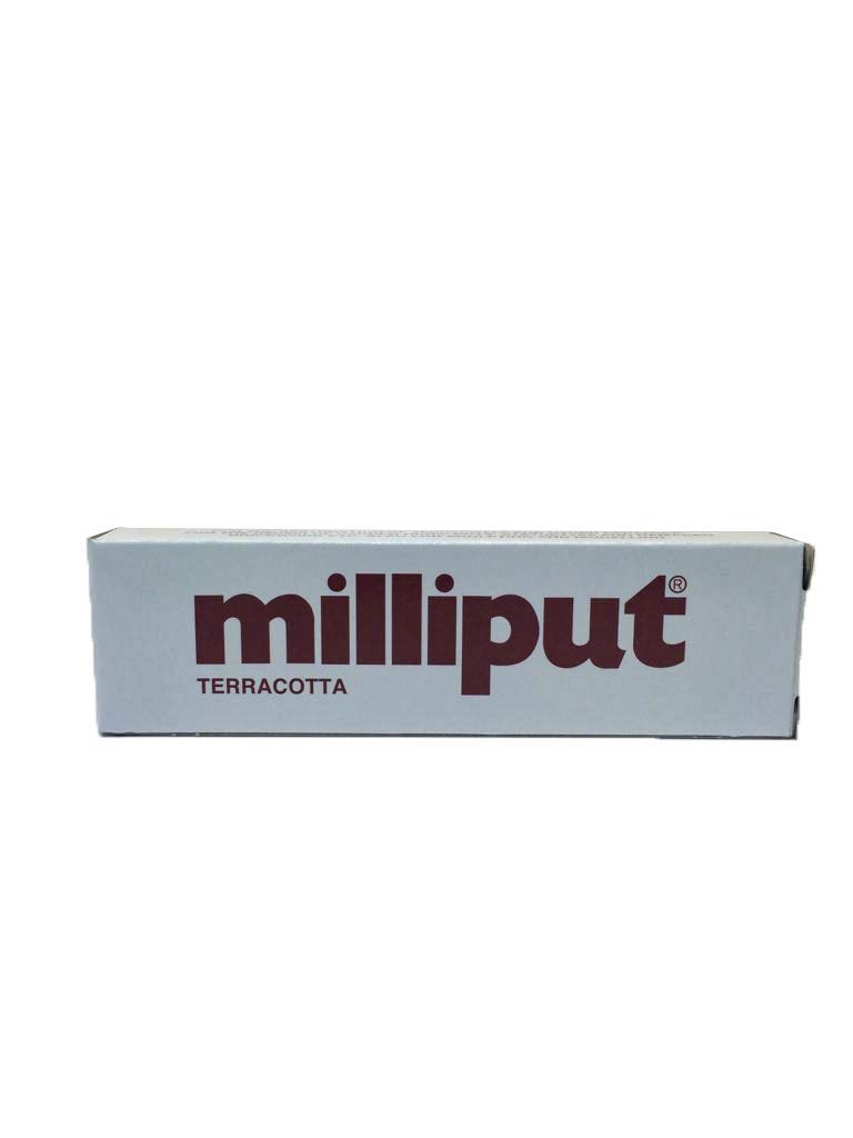 PASTA EPOSSIDICA MILLIPUT colore TERRACOTTA - conf. 113.4 g (A + B)
