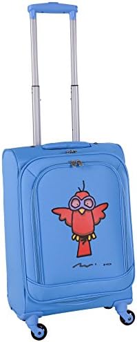Ed Heck Aviator Spinner Luggage 21 Inch, Sky Blue, One Size