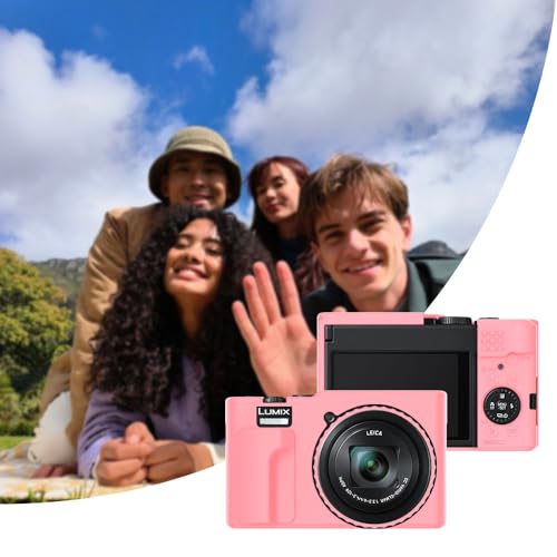Funda de silicona para Panasonic LUMIX ZS99 color rosa miniatura 2