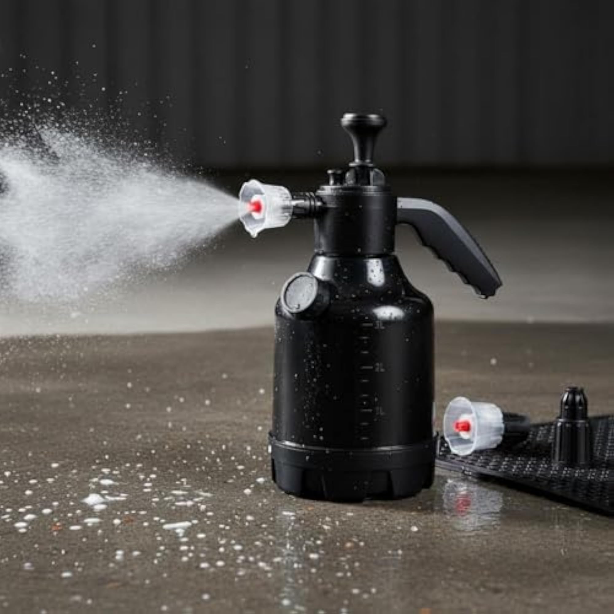 Air-Powered Foam Bottle Continuous Spray Dispenser