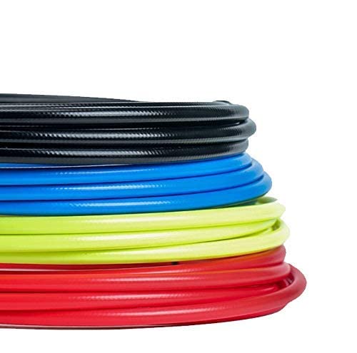 Fat-Cattie Universal Bicycle Brake Cable Kit ,for Bicycle Mountain Road Bike Repair (Purple,9.8ft)
