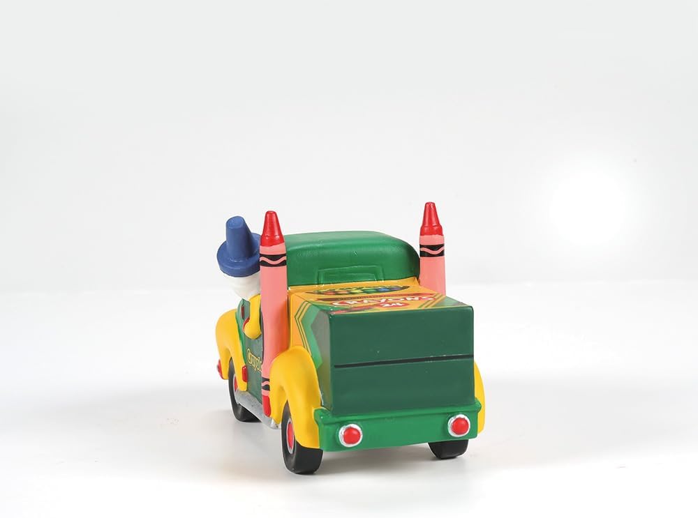 Department 56 North Pole Village Crayola Delivery Service Figurine