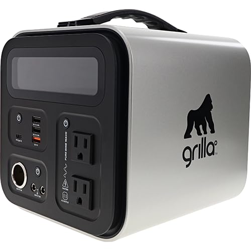 Grilla Grills Power Station with 300W Output, 10lb Lightweight Design,