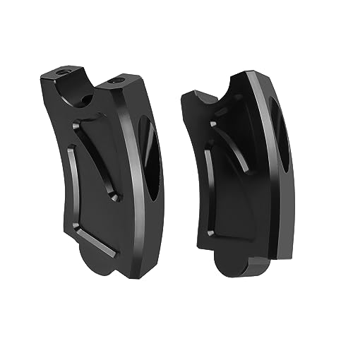 HAONEL 1'' 25mm Handlebar Risers CNC Aluminum Replacement for Honda Rebel 300 500 CMX500 CMX300 2017-2022 Black Handlebar Extension Adapters Clamp