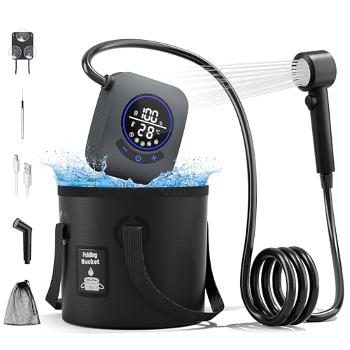 Moriko Portable Shower for Camping,...