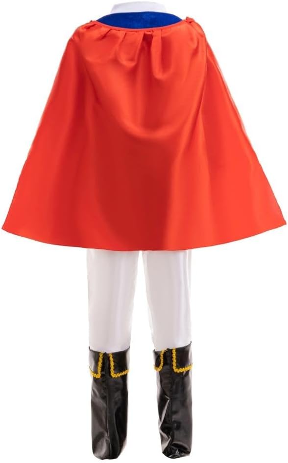 Dressy Daisy Royal Prince Charming Costume Set with Crown for Kids Boys Halloween Birthday Party Dress Up Outfit