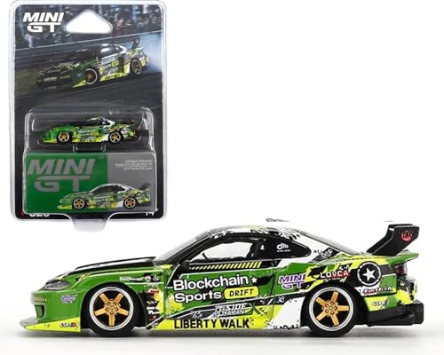 Diecast Model Car Compatible for Nissan S15 Silvia #555 V2