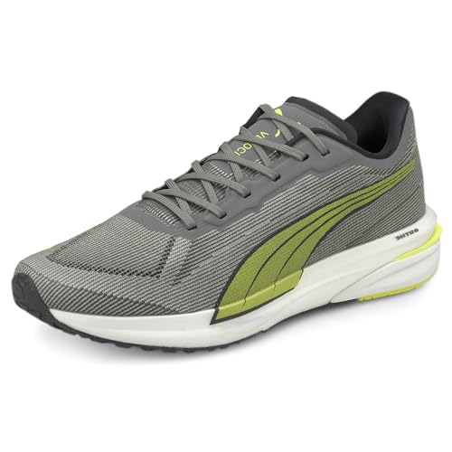 PUMA Mens Velocity Nitro Running Sneakers Shoes - Grey - Size 12 M
