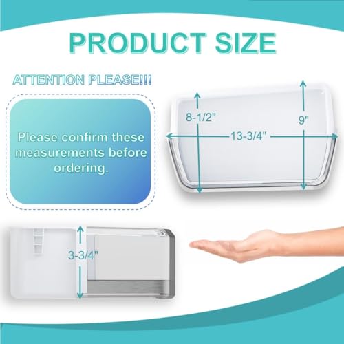 UPGRADED DA97-08406A/B/C Refrigerator Door Bin Shelf Compatible with Samsung RF4287HARS/RF4289 Series Right Side Door, Replace AP4578480, EAP4175803, PS4175803, DA63-05391(2 PACK) by SCBHWJ - Image 2