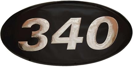 Rinker Boat OEM Raised Decal | 340 Fiesta Vee Black Silver