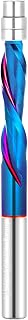 Flush Cut Trim Router Bits 1/4 inch Shank Dowm Cut Solide Carbide Flush Trim Bits with Nano Blue Coating by Jiiolioa …