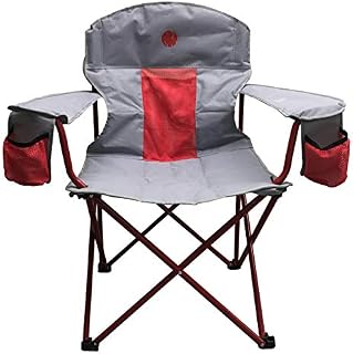 OmniCore Designs New Standard Heavy Duty Padded Mesh Folding Camping Chair with Easy