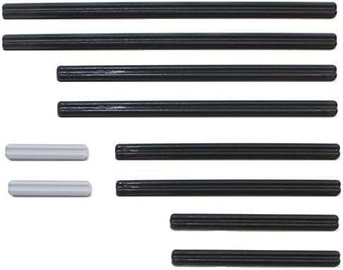 Todd E Toys LLC Lego 10pc Technic axle Set (3M 6M 8M 10M 12M Mindstorms nxt Robot Gear)