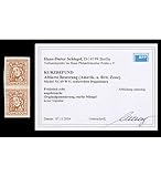 Goldhahn Markenqualität Goldhahn Alliierte Besetzung Nr. 69WU ungebraucht als senkrechtes Paar Briefmarken für Sammler