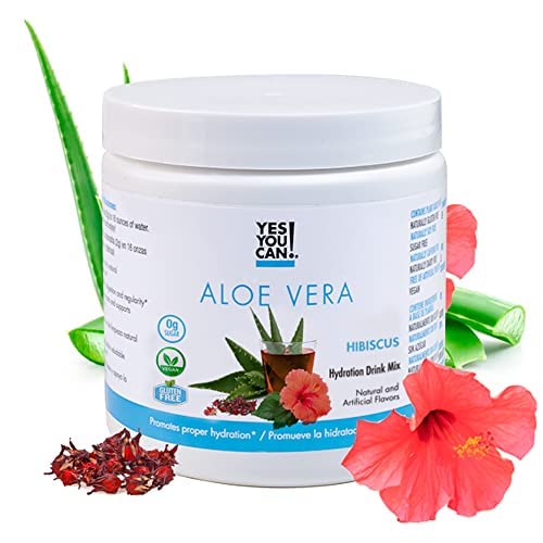 Miniatura 8 de Yes You Can! Mezcla de bebida orgánica de aloe vera, polvo súper verde, polvo de bebida energética, infusión de jugo de aloe puro, superalimentos