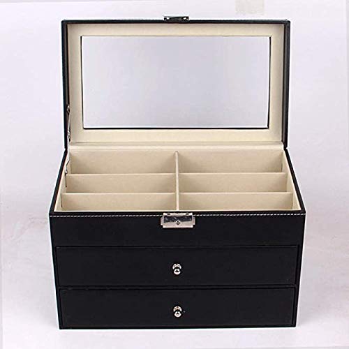 Box für Uhren Herren Boxen Mann Frau Geschenk Reise Aufbewahrungsbox für Sonnenbrille Multi-Grill Für Ledergläser Watch-Wickler