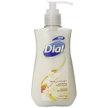 Dial Liquid Hand Soap, Vanilla Honey with Protein Packed Yogurt, 7.5 Fl Oz, Packaging may vary