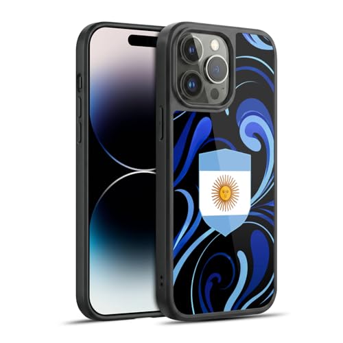 Coque Argentine iPhone 14 Pro Max antichoc gel football solide