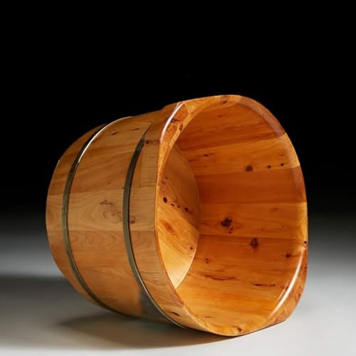 Bañera para pies de cedro para sauna y spa miniatura 2