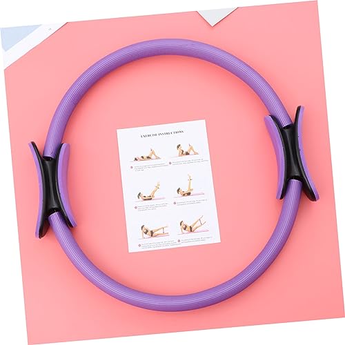 Anilla de resistencia para yoga color púrpura miniatura 6