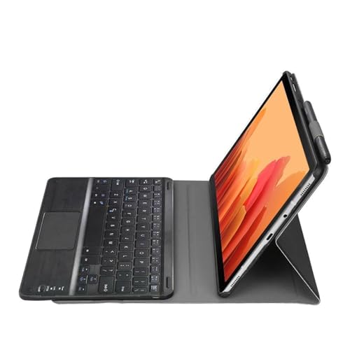 Protection cuir PU avec clavier tactile Galaxy Tab A7 SM-T500