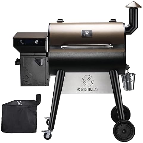 Z GRILLS Wood Pellet Grill & Smoker for Outdoor Cooking Cover