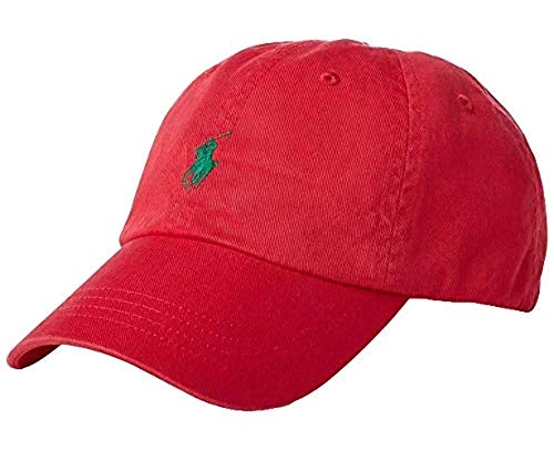 Ralph Lauren Mens Polo Sports Pony Logo Hat Cap (One Size, Cactus Flower)