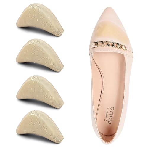 Inserciones para dedos de zapatos, espuma, 2 pares beige miniatura 1
