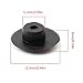 Uitndvyte 10 Pcs Screw Cap Waterproof Bike Rubber Stem Top Cover for Folding and Track Bikes Cap Cycling Parts