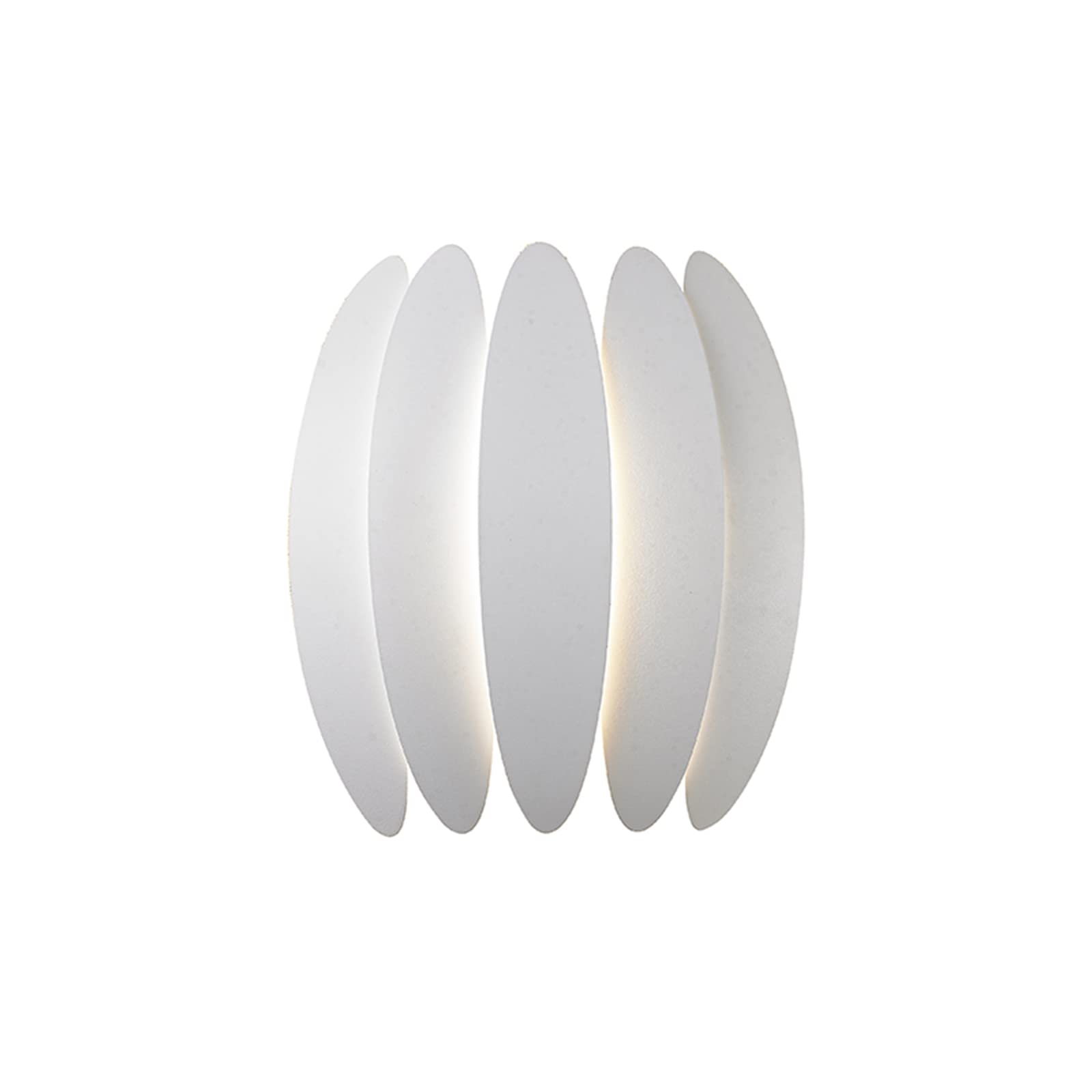 Iluminación ambiental para salas con este aplique de pared moderno de aluminio de 20W 6